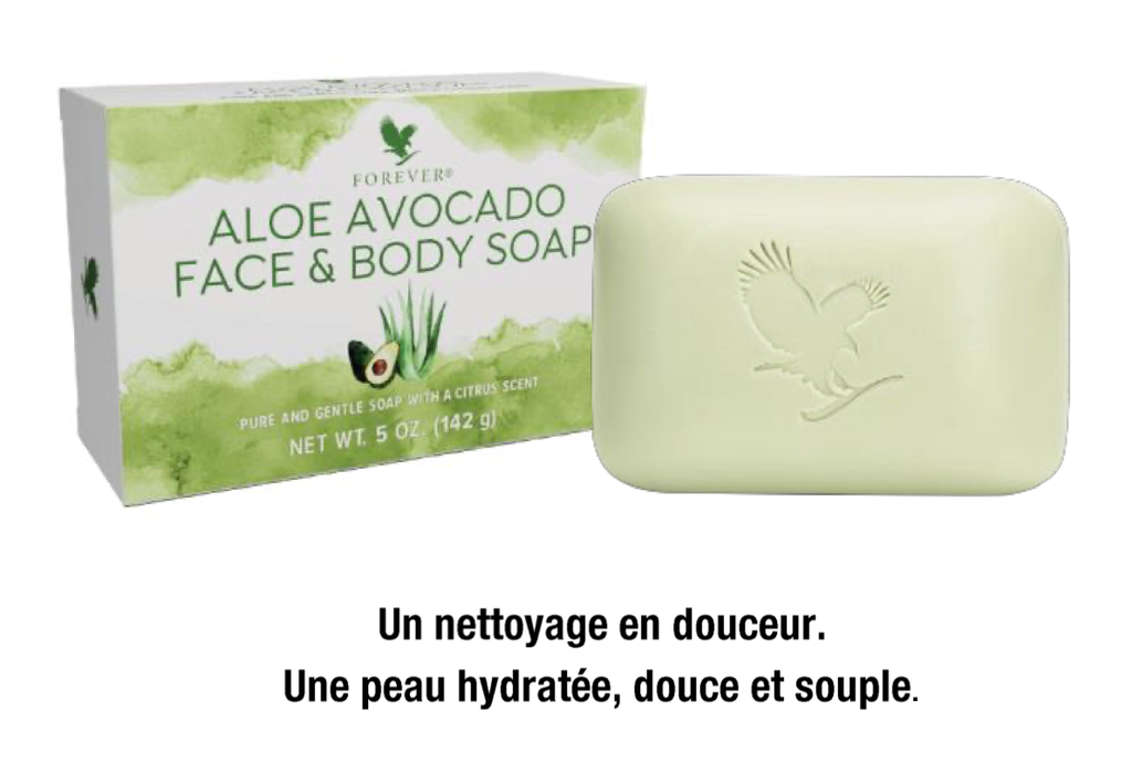 Savon Corps et Visage à l'Aloe et à l'Avocat  (ref 284)