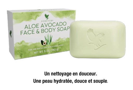 [284] Savon Corps et Visage à l'Aloe et à l'Avocat  (ref 284)